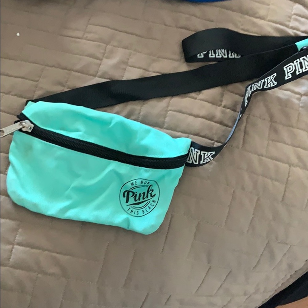 Pink by Victoria’s Secret Teal Fanny Pack